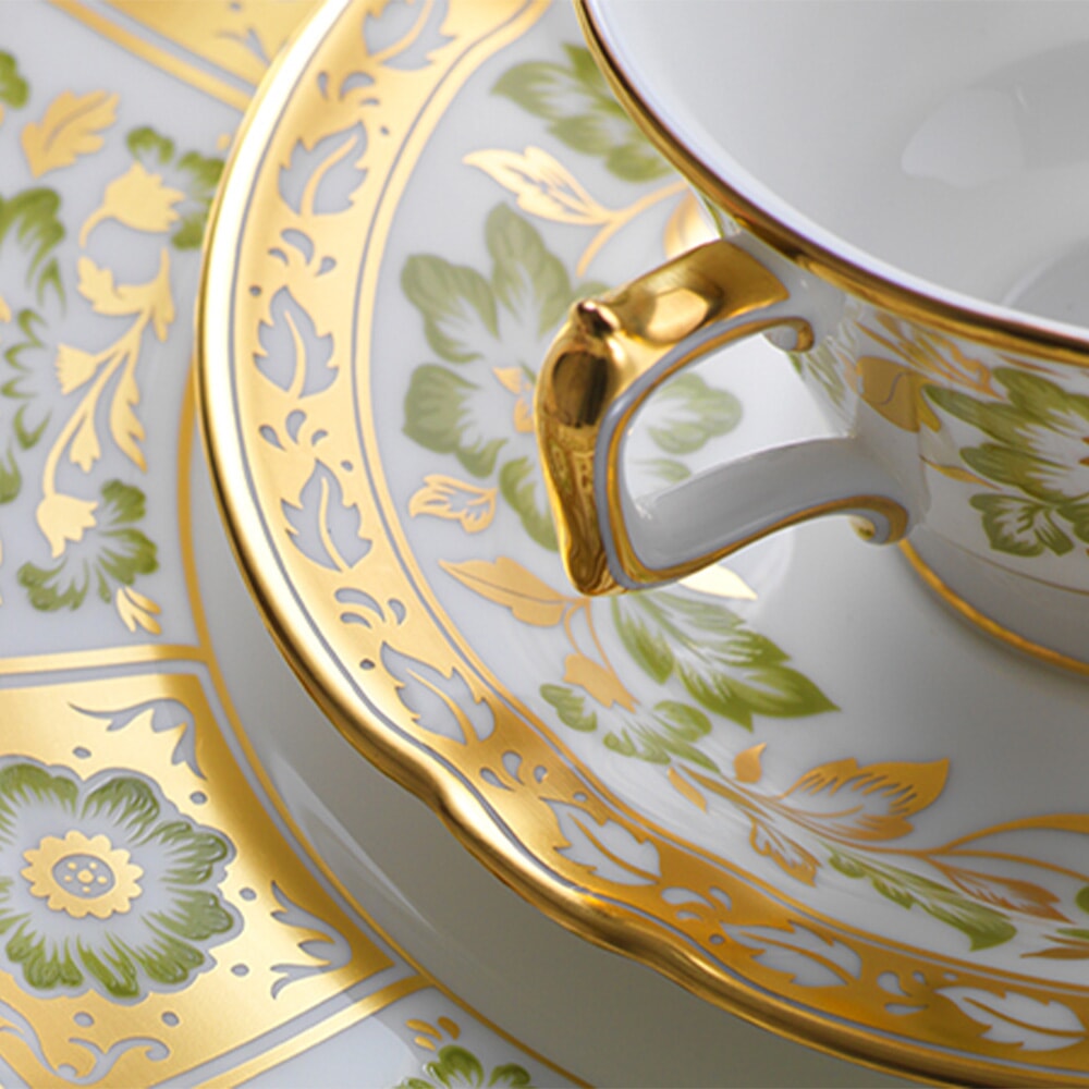 Royal Crown Derby Panel, Green